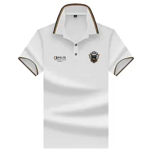 Factory Direct Selling Polo Shirts Blank OEM Embroider T-Shirts Custom Logo polo t-shirt