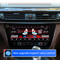 Panneau de Commande de Climatisation Numérique Android pour BMW X5 F15 (2014-2018), Écran Tactile LCD, Tableau de Bord de Contrôle de la Climatisation