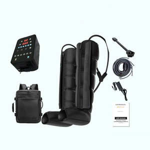 Sistema de Recuperación por Compresión de Aire, Dispositivo Secuencial Profesional con Control de Tiempo para Terapia de Masaje, Botas para Pies y Piernas - Product Image 2