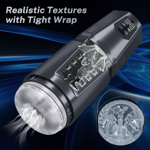 Venta al por mayor de fábrica: Máquina de masturbación masculina eléctrica automática con succión, rotación y empuje, tipo copa. - Product Image 2