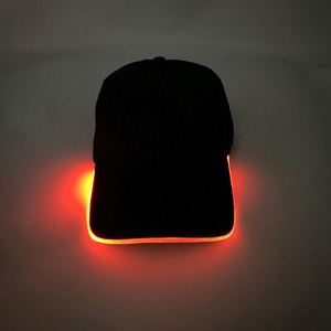 Custom Festival Club Stage Hip-hop Performance <b>Flash</b> Glow Party Hat Rave Accessories LED Hat <b>Light</b> up Baseball Cap - Product Image 6