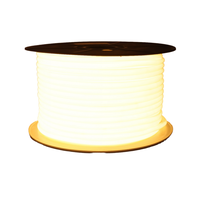 Ruban LED COB flexible en cuivre AC 220V 100M IP66 étanche pour extérieur 288LED blanc froid blanc chaud blanc naturel