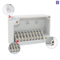 IP65 étanche PVC PC matériel boîte de commutation ABS plastique boîte de jonction électrique boîtier de montage sur panneau boîtier d'instrument électronique