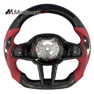 Volante de Fibra de Carbono Personalizado para BMW LCI G80 G82 G87 G01 G05 G20 G11 G12 G22 G29 G30 X3 X4 X5 M2 M3 M4 M5 M8 2018-2025 - Product Image 1