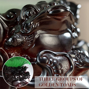 Sculpture de chou en jade Feng Shui, ornement en résine de jade blanc simulé, décoration d'intérieur porte-bonheur pour la prospérité - Product Image 3