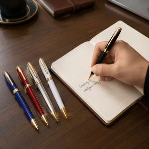 <span class=keywords><strong>Bolígrafos</strong></span> <span class=keywords><strong>de</strong></span> <span class=keywords><strong>Lujo</strong></span> Parker SHULI Metálicos en Negro y Dorado con Impresión y Logo Personalizado para Ejecutivos - Product Image 4