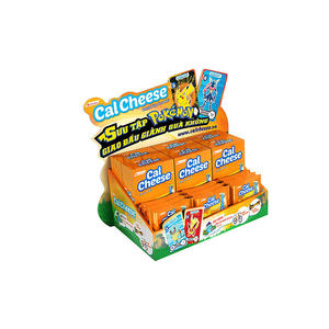 Supermercado personalizado al por menor Snack cartón galleta energía Bar embalaje exhibición caja de cartón estante listo caja de exhibición - Product Image 1