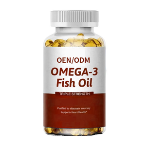 Visolie softgel <span class=keywords><strong>capsules</strong></span> met Omega-3 6 9 - Codleverolie supplement voor volwassenen, voor iedereen behalve zwangere vrouwen, 24 maanden houdbaarheid - Product Image 1