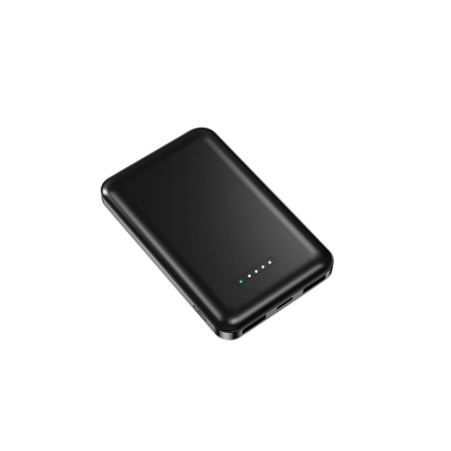 JEO New creative wireless power bank with suction cup 5000mAh mini ultra-thin universal power bank for mobile phones