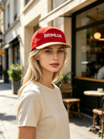 Topi Snapback Unisex Bordir Logo Custom Terlaris Berkualitas Tinggi 5 Panel Kapas dan Suede Brim Baseball Cap