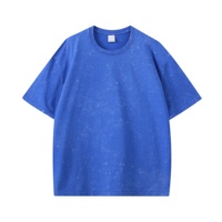 Kaos Pria Sebanda Heavyweight 270g Worsted Washed Unisex Oversized Loose Round Neck Ukuran Besar Lengan Pendek