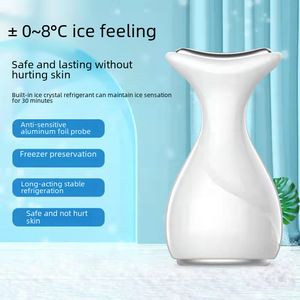 Strumenti personalizzati per la cura della pelle del collo occhio di raffreddamento rullo di massaggio in metallo Mini trattamenti per il <span class=keywords><strong>viso</strong></span> globi di ghiaccio per il <span class=keywords><strong>viso</strong></span> - Product Image 2