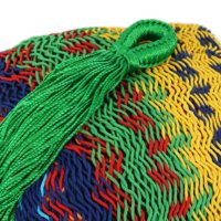 Hamac de camping extérieur en corde rugueuse tissé à la main Offre Spéciale en usine, capacité de charge de 625 lb