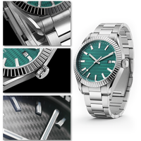Montre à quartz de luxe pour homme, montre à quartz numérique japonaise, étanche, lumineuse, en titane doré, avec diamants, montre à quartz pour femme