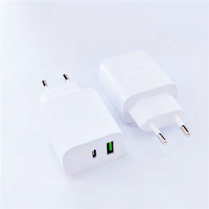 USB-<span class=keywords><strong>A</strong></span> USB-C EU US UK PD 20W prise de chargeur rapide et câble de charge de Type C adaptateur d'alimentation et cordon pour Iphone - Product Image 5