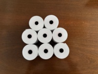 Rouleaux de papier thermique de haute qualité 80 x 60 mm, effet d'impression stable, faible bruit, surface lisse pour caisse enregistreuse POS