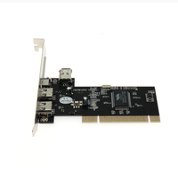 PCI 4 Ports Firewire IEEE 1394 1394A 4/6 broches adaptateur de carte contrôleur 3 ports Firewire carte de Capture vidéo pour disque dur MP3 PDA