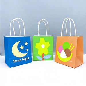 Wholesale Eco-Friendly Brown Kraft Paper Bag <b>Lamination</b> Accept Custom Printing Fast Food Take Away Twisted Handle Shopping Bags - Product Image 3
