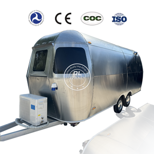 Concession de camion de restauration rapide OEM Pizza remorque conteneur cuisine mobile Burger van traiteur remorque alimentaire avec barbecue - Product Image 2