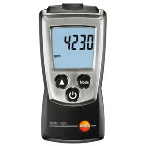 Novo instrumento de medição Testo-460 RPM faixa de medição de 100 a 29999 rpm, taxa de medição de 0,5 s