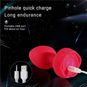 Vibratore Anale Giocattoli Sessuali per Lesbiche Vendita all'Ingrosso Hot <span class=keywords><strong>Cam</strong></span> Ricarica USB Plug Telescopico Grande con Telecomando Massaggiatore Prostatico - Product Image 4
