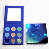 DIY Makeup Lidschatten-Palette Benutzer definiertes Logo Matte Glitter OEM-Palette