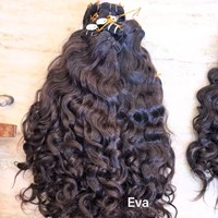 Extensions de cheveux humains naturels ondulés en gros, double épaisseur, 100 % cheveux naturels, lots de cheveux indiens bruts alignés sur les cuticules, fournisseurs