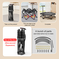 GORDON OEM Mini trampolín de interior unisex, venta al por mayor, cama de salto plegable con instalación gratuita, equipo de ejercicio físico
