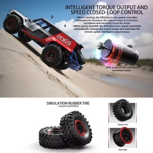 MJX H8P Bronco R a Escala 1:8, Vehículo Todoterreno RC con Licencia Oficial, 4WD, Motor sin Escobillas, ESC de 80A, 3S, Aleación de Aluminio - Product Image 6