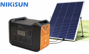 Estação de Energia Portátil NIkiSUN Commerciale Lifepo4 2400w Gerador de Backup Solar para Casa - Product Image 5