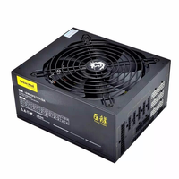 Alimentation portable Great Wall 1650W 80PLUS Gold entièrement modulaire pour carte graphique vidéo pour boîtier de machine Noir Stock FCC Ce Rohs