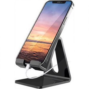 Soporte Acrílico para Teléfono Celular, Soporte Transparente Portátil para Escritorio, Compatible con Phone 16, 15, 14, 13 Pro Max, Mini, 12, 11 Plus, SE - Product Image 1