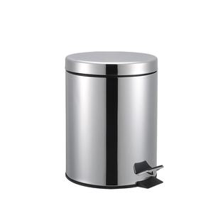 Poubelle brossée en acier inoxydable de 5 litres, corbeille écologique, nouveau modèle - Product Image 2