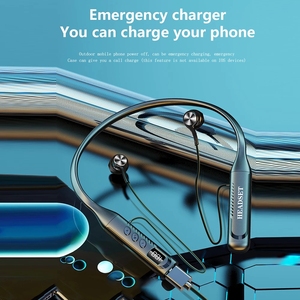 Tai Nghe Bluetooth 5.3 Không Dây Tai Nghe Giám Sát Âm Trầm HIFI Tai Nghe Đeo Cổ 100 Giờ Tai Nghe Thể Thao Để Phát Trực Tiếp - Product Image 6