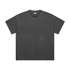 เสื้อยืดผู้ชายโอเวอร์ไซส์ผ้าคอตตอน100% โลโก้เสื้อยืดเสื้อยืดลาย DTG เสื้อยืดวินเทจฟอกสีกรดทำจากหินเฮฟวี่เวท - Product Image 5