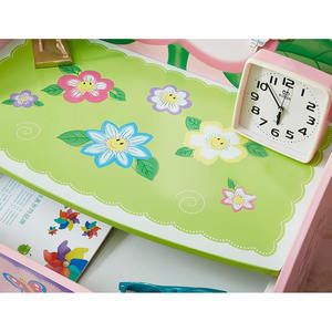 Ensemble de vanité pour enfants avec grand tiroir miroir tabouret beauté maquillage table et chaise autres meubles pour enfants - Product Image 3