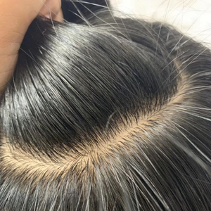 Hệ Thống Tóc Nam Tóc Giả <span class=keywords><strong>S</strong></span> Cho Nam Tóc Giả Ren Toàn Bộ - Product Image 2