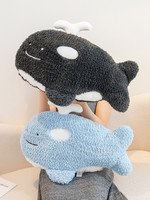 Peluche Orca Animal en peluche Baleine Super doux et confortable Oreiller Enfants Dormir Accompagner