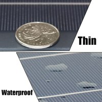 Panneaux solaires flexibles en silicium monocristallin ETFE 18V 100W, taille personnalisable, 100W semi-rigides pour toiture, PV Flex pour usage domestique