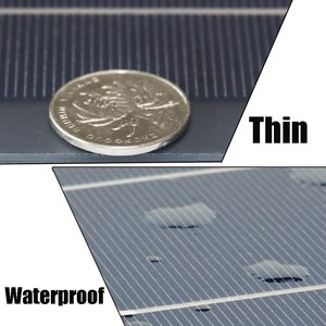 Tùy chỉnh kích thước được hỗ trợ 18V 100W etfe Monocrystalline silicon linh hoạt Tấm pin mặt trời 100W bán cứng nhắc mái PV Flex để sử dụng nhà - Product Image 3