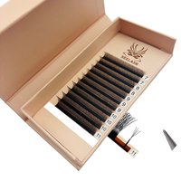 Extensions de cils Neelash pré-faites en éventail étroit, volume YY 3D 4D 5D W, extensions de cils synthétiques mates faites à la main, cheveux naturels, sans cruauté