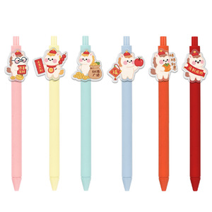 Cute Horse Shaped Gel Pen 0.5mm Bullet Tip Smooth Writing Promotional Pen For General Use - Product Image 3