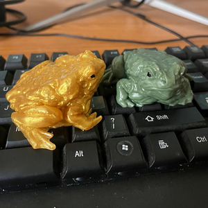 Mainan Squishy kodok seperti hidup-lucu lelucon lelucon & penghilang stres gelisah untuk anak-anak remaja dewasa-katak realistis desain licin - Product Image 1