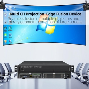 HaoMing 8K 60Hz สำหรับตัวแปลง <span class=keywords><strong>AV</strong></span>/DVI โปรเซสเซอร์ต่อภาพหลายจอภาพขนาดใหญ่ วัสดุ ABS/PVC รองรับ USB/PC/ETC - Product Image 5