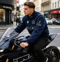 Veste bomber streetwear pour homme sur mesure OEM, polyester/coton, imperméable, respirante, coupe-vent, fermeture éclair intégrale, logo brodé personnalisé