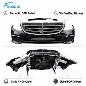 Conjunto de Parachoques Delantero de Alta Calidad con Rejilla para <span class=keywords><strong>Mercedes</strong></span> <span class=keywords><strong>E200</strong></span> E300 E350 W213 2017 2018 2019 Reemplazo Original Usado - Product Image 2