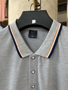 Tùy Chỉnh Quá Khsize Của Nam Giới Cho Áo Sơ Mi Thoáng Khí Chải Kỹ Bông Dây Kéo Đóng Cửa Golf Logo In Ấn Giản Dị Trống Tee Áo Sơ Mi - Product Image 2