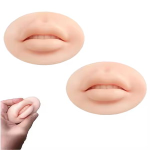 <span class=keywords><strong>Squelette</strong></span> de modèle anatomique de peau de pratique de lèvre 3D de silicone pour la formation semi-permanente de maquillage outil d'enseignement de science médicale - Product Image 5