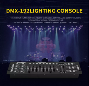 Mesa de Mezclas DMX 192 Portátil con Entrada XLR, Salida USB, Grabación de Audio Mono USB, 16 Canales, Aleación de Aluminio, Amplio Rango de Voltaje para Escenario - Product Image 5