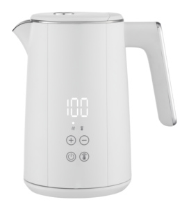 Hervidor de Agua Eléctrico de Acero Inoxidable de Doble Pared Digital de 1.7L, 2200-3000W, de Bajo Ruido para el Hogar, con Certificación CE, GS, CB y ETL, de Ebullición Rápida - Product Image 3